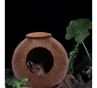 Coconut Shell Bird House Nido Di Scoiattolo Letto Permanente Animali Domestici