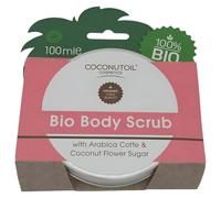 Coconutoil - scrub corpo bio caffè e zucchero di fiori di cocco 100ml