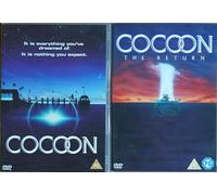 COCOON 1-2 COMPLETE COLLECTION / 1. COCOON / 2. COCOON - THE RETURN = ULTIMATE 2x DVD UK SET