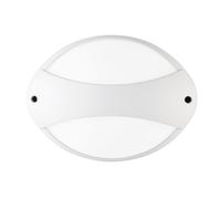 Applique Fascia Contemporanea Coconut Alluminio Bianco 1 Luce Led 7W 4000K