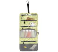 Cocoon - Hanging Toiletry Kit Minimalist Light - Borsetta da toilette 2,9 l grigio/verde