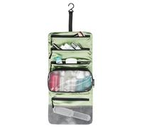 Cocoon - Hanging Toiletry Kit Minimalist with Silk - Borsetta da toilette 24 x 17 x 1 cm verde