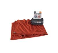 Cocoon - Merino Wool Silk Travel Blanket - Coperta 180 x 140 cm Rosso