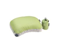 Cocoon - Cuscino gonfiabile molto comodo - Air-Core Hood/Camp Pillow Wasabi/Grey - Verde