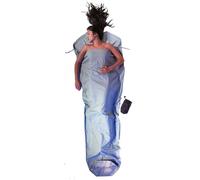 Cocoon - MummyLiner Cotton - Sacco a pelo da viaggio 241 x 90/56 cm Turchese