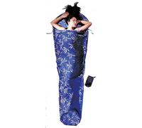 Cocoon - MummyLiner Cotton - Sacco a pelo da viaggio 241 x 90/56 cm Blu