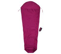 Cocoon - MummyLiner Silk Economy Line - Sacco a pelo da viaggio 241 x 90/56 cm Lilla