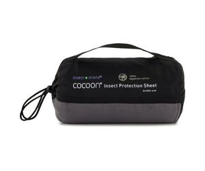 Cocoon - Insect Shield Protection Sheet - Coperta da viaggio 200 x 100 cm with Insect Shield Nero/Grigio