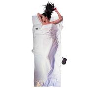 Cocoon - Lenzuolo a pieghe - Drap De Sac Coton Egypt Rectangulaire Natural in Cotone - Bianco