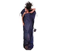 Cocoon - MummyLiner Silk / Cotton - Sacco a pelo da viaggio 241 x 90/56 cm Blu
