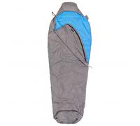 Cocoon - Mountain Wanderer - Sacco a pelo sintetico 220 x 80/55 cm Zip: Left grigio/blu