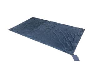 Cocoon Picnic / Outdoor Blanket and Tent Footprint, X-large, blu mezzanotte Onesize midnight blue