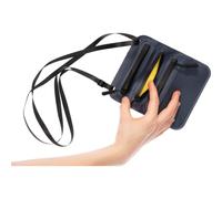 Cocoon Secret Neck Crossbody Blu