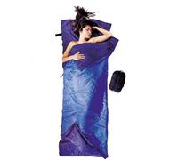 Cocoon - Tropic Traveler Silk Sommer- und Tropenschlafsack - Sacco a pelo sintetico 220 x 80 cm blu/ Tuareg