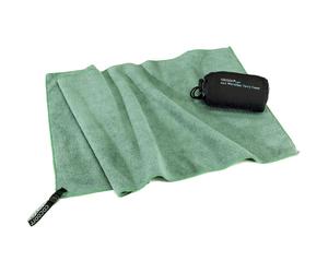 Cocoon Terry Towel Light, Asciugamano in microfibra, bamboo verde 60x30 cm bamboo green