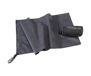 Cocoon Towel Ultralight, Asciugamano in microfibra, grigio manatee 60x30 cm manatee grey
