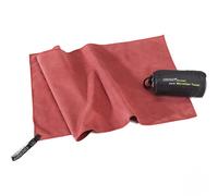 Cocoon Towel Ultralight, Asciugamano in microfibra, rosso marsala 60x30 cm marsala red