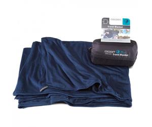 Cocoon Travel Blanket, coperta da viaggio, blu navy 180x140 cm navy