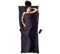 COCOON Travel Sheet Thermolite Silk Rect - Unisex - Grigio - Taglia unica- modello 2026