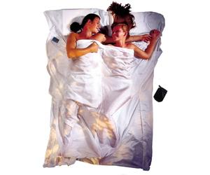 COCOON Travelsheet Double Rect - Unisex - Bianco - Taglia unica- modello 2026