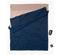 Cocoon - Travelsheet Doublesize Egyptian Cotton - Sacco a pelo da viaggio 220 x 176 cm - Double Blu