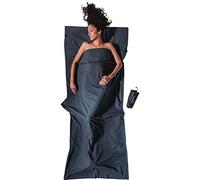 Cocoon Organic Cotton Travel Sleeping Bag Sheet Grigio 220 x 90 cm