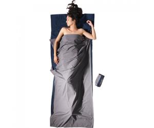 Cocoon Travelsheet, Sacco a pelo, tuareg/grigio elefante Onesize tuareg/elephant grey