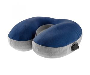 Cocoon U-shaped Neck Pillow, cuscino, blu galassia/grigio Onesize blue/grey