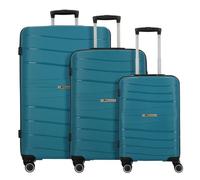 Cocoono Leon 4 ruote Set di valigie 3 pezzi blu