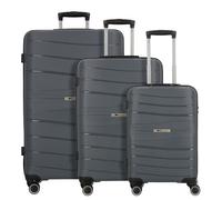 Cocoono Leon 4 ruote Set di valigie 3 pezzi grigio