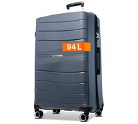 Cocoono Leon - Valigetta grande da 94 litri, con lucchetto TSA, valigia e trolley, valigetta da viaggio, custodia rigida, grande, trolley XL, valigetta da viaggio con ruote, grande, grigio., xl