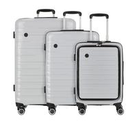 Cocoono Madrid 4 ruote Set di valigie 3 pezzi grigio