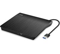 Cocopa Masterizzatore DVD Esterno, Lettore CD Esterno per PC Portatile Unità Est