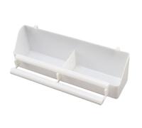 Cocorita Plastica Acqua Contenitore Pollame Alimentatore Parrot Uccelli