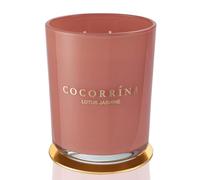 Cocorrína Candle Candela profumata in giara grande - Gelsomino di loto, durata di combustione fino a 46 ore, candela di soia naturale, candela regalo di Natale, 420g