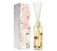 COCORRÍNA Diffusore Profumo Ambiente, Giardino delle Rose 430ml con 8 Bastoncini per la Profumazione della Casa per Il Bagno e la Camera da Letto