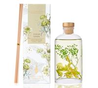Cocorrína Diffusore Profumo Ambiente, Lino Pulito 160ml con Bastoncini per la Profumazione Della Casa per il Bagno e la Camera da Letto