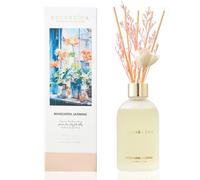 Cocorrína Diffusore Profumo Ambiente - Mandarino Gelsomino Set di diffusori di canne da fiori da 200 ml con 12 bastoncini - Fragranza per la casa, camera da letto, bagno, scaffale