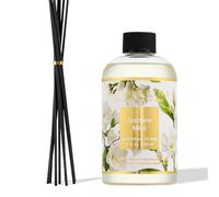 COCORRÍNA Ricarica Diffusore Ambiente 500ml con 8 Bastoncini, Jasmine & Mint, Profumo Lungo Durata con Oli Essenziali Naturali, Camera da Letto e Bagno