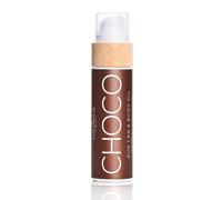 COCOSOLIS CHOCO-Acceleratore abbronzante biologico con vitamina E e per rapida abbronzatura intensa-Amplificatore di abbronzatura per un'abbronzatura intensa-Lozione nutriente 110 ml