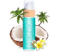 COCOSOLIS MONOI Acceleratore di abbronzatura-Olio biologico con vitamina E&Monoi de Tahiti per un'abbronzatura rapida intensa-Amplificatore di abbronzatura al cioccolato-Lozione nutriente per il corpo