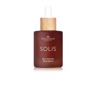 COCOSOLIS Solis, siero autoabbronzante e cura del viso, gocce autoabbronzanti per abbronzatura individuale e intensità in poche ore, a lunga durata, senza striature