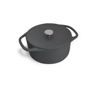 Cocotte in ghisa (Misty Cliff, tondo, 24cm, 4 L)