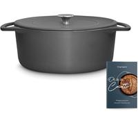 Cocotte in ghisa (Misty Cliff, tondo, 28cm, 6 L)