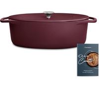 Cocotte in ghisa (Ruby Earth, ovale, 33 cm, 6,5 L)