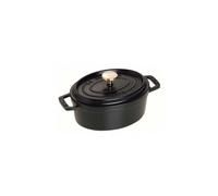 Staub Mini cocotte ovale nero, 11 cm Mini cocotte ovale nero, 11 cm