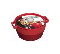 Cocotte Pyrex SlowCook 28 cm 6,3 L Ghisa Smaltata Rossa