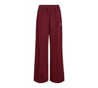 Co'Couture - Pantalones Anchos de Crepe Burdeos - - Trousers - Donna - Rosso - L