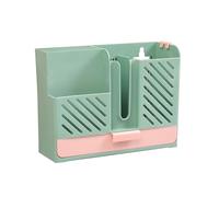 COCOYUEMA Portautensili da, Montaggio a Parete, Bacchette, Cucchiai, Coltelli, Organizer, Senza Traccia, Materiale plastico per riporre in modo efficiente, Design Moderno per la (Verde)