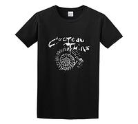 Cocteau Twins Ethereal Wave Gothic Rock This Mortal Coil Cotton Shirt Uomo, Nero , L